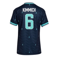 Camiseta Alemania Joshua Kimmich #6 Segunda Equipación Replica Mundial 2026 para mujer mangas cortas